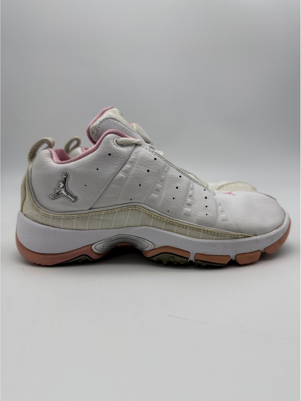 Jordan Girls Trainer Youth Big Kids Shoes White Pink Jumpman 2008 Size 4Y